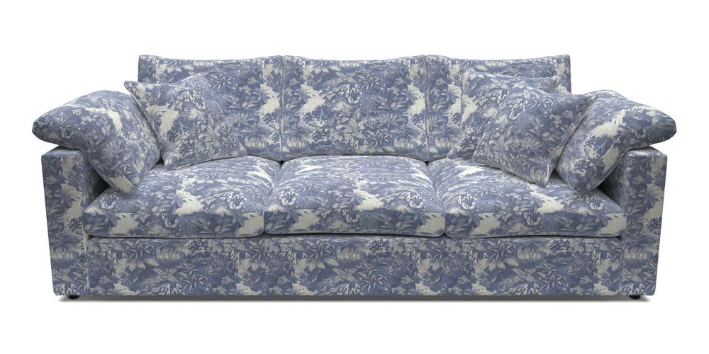 4 Seater Straight Arm Sofa