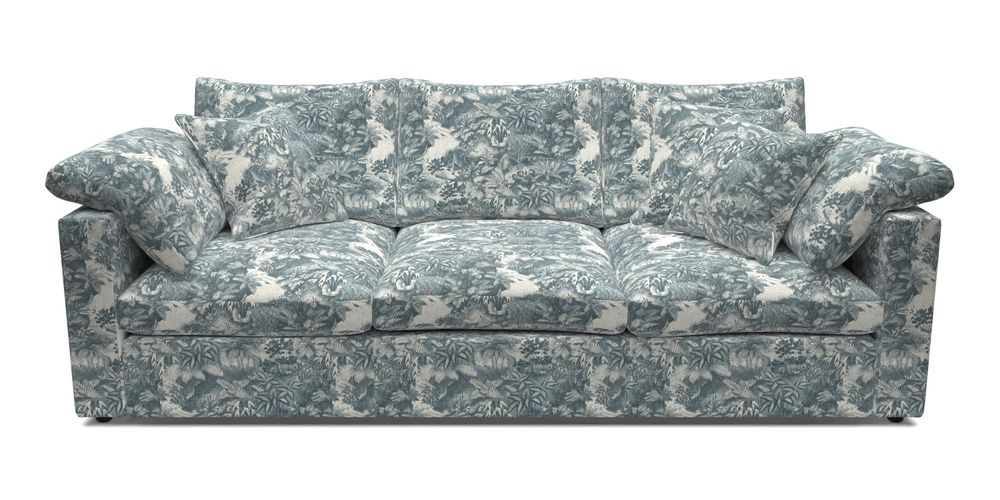 4 Seater Straight Arm Sofa