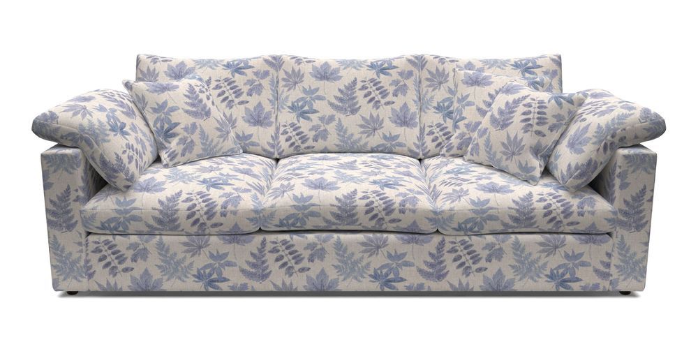 4 Seater Straight Arm Sofa