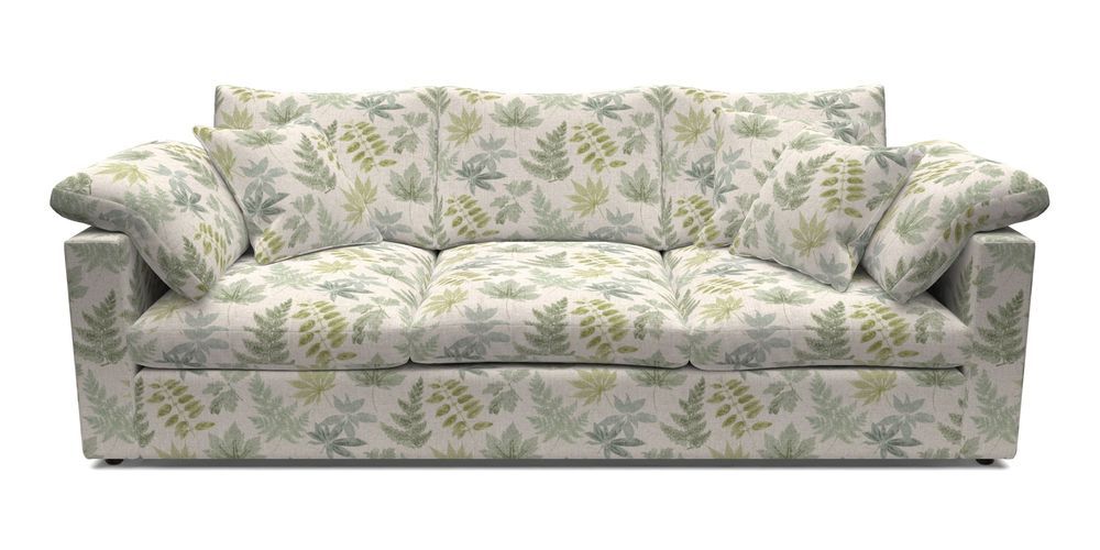 4 Seater Straight Arm Sofa