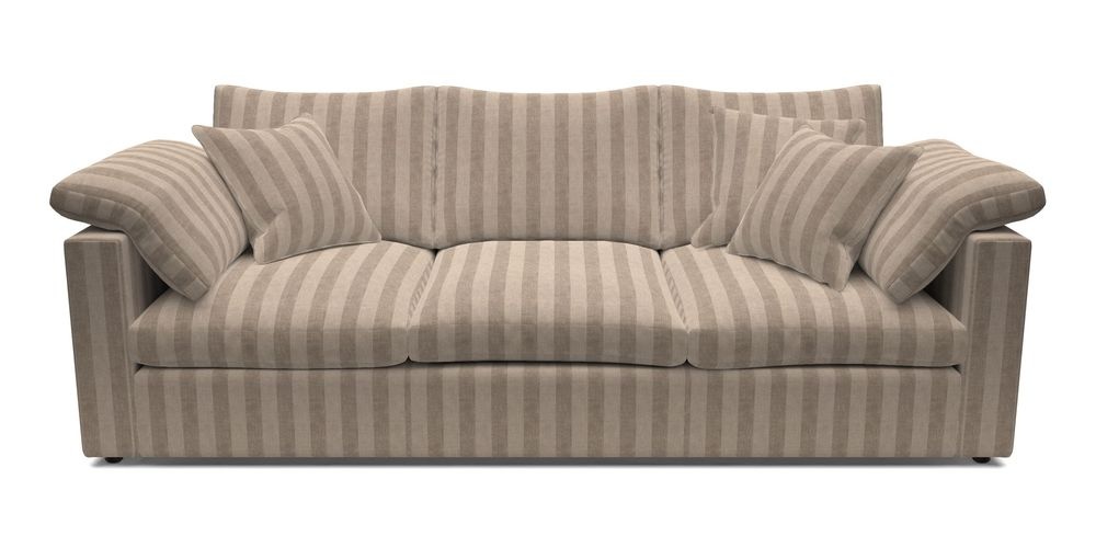4 Seater Straight Arm Sofa