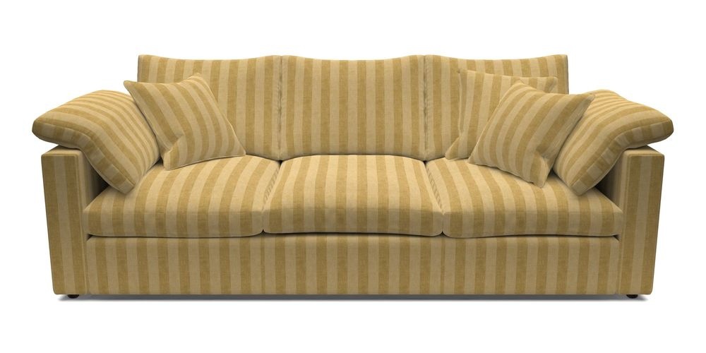 4 Seater Straight Arm Sofa