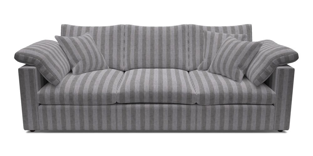 4 Seater Straight Arm Sofa