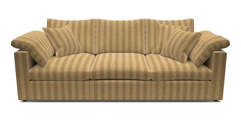 4 Seater Straight Arm Sofa