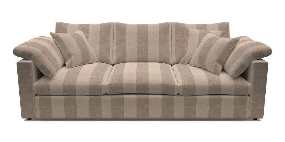 4 Seater Straight Arm Sofa