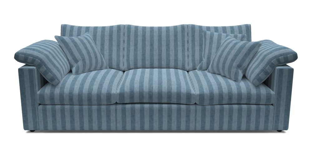 4 Seater Straight Arm Sofa