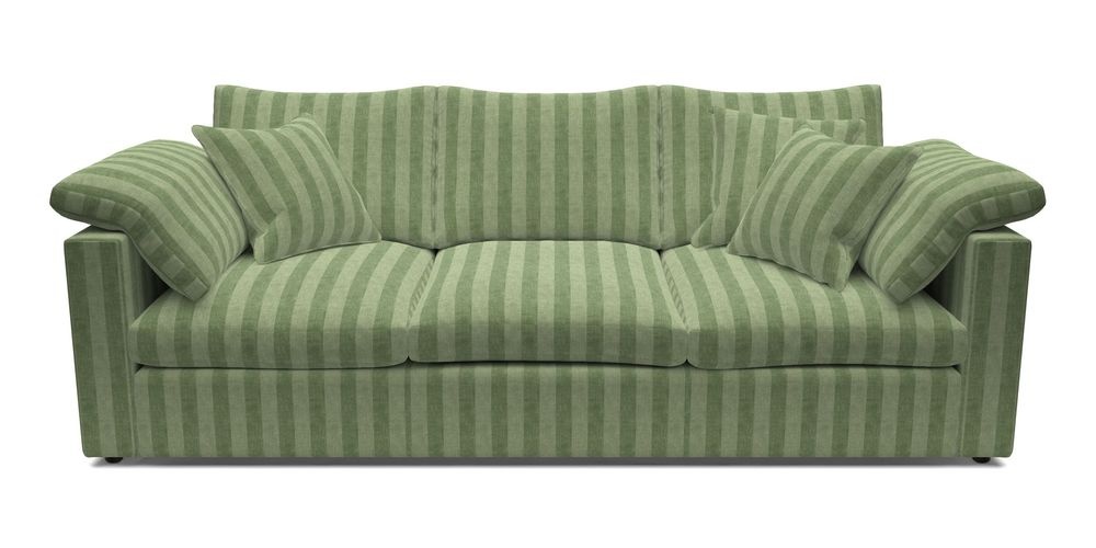 4 Seater Straight Arm Sofa