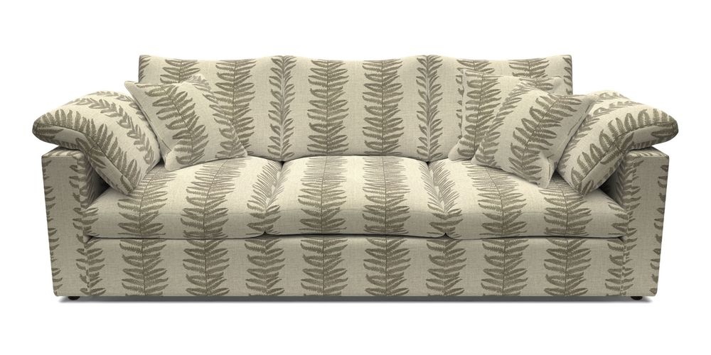4 Seater Straight Arm Sofa