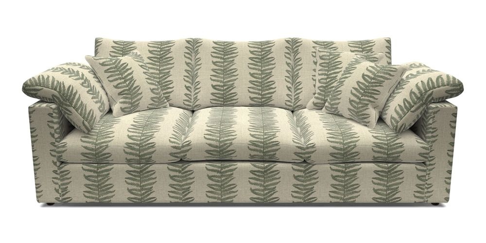 4 Seater Straight Arm Sofa