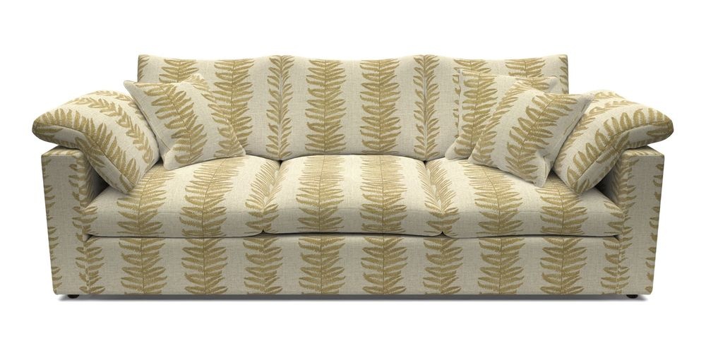4 Seater Straight Arm Sofa