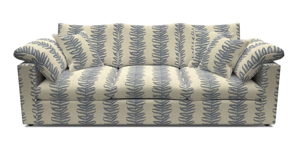4 Seater Straight Arm Sofa