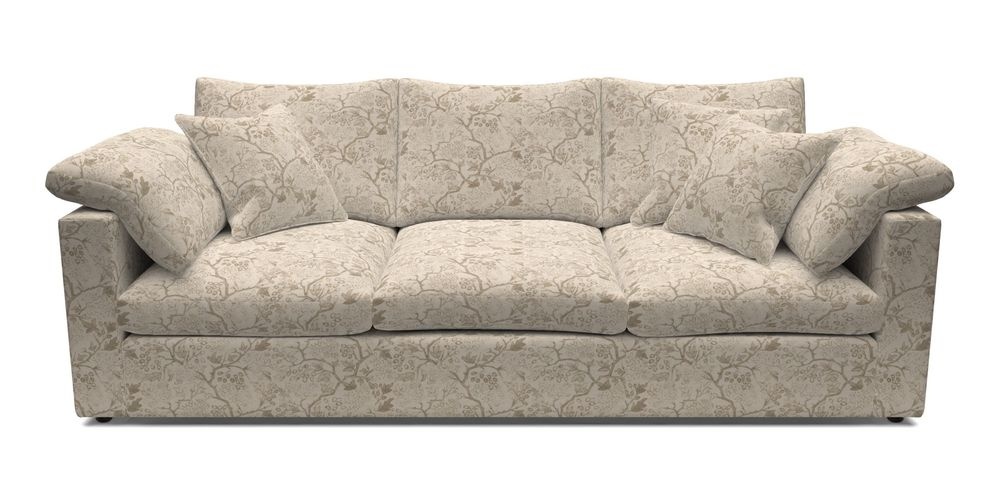 4 Seater Straight Arm Sofa
