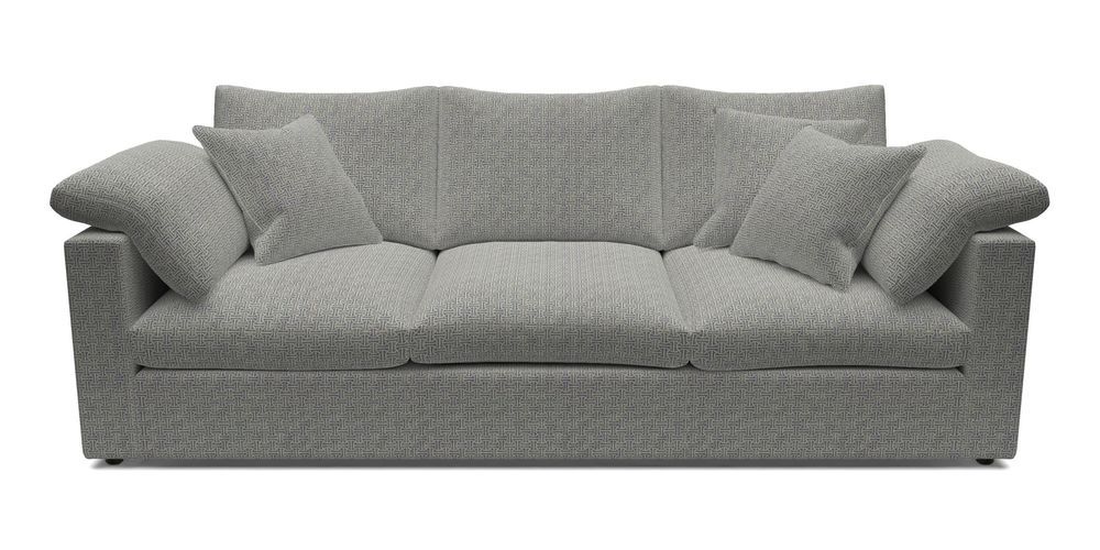 4 Seater Straight Arm Sofa