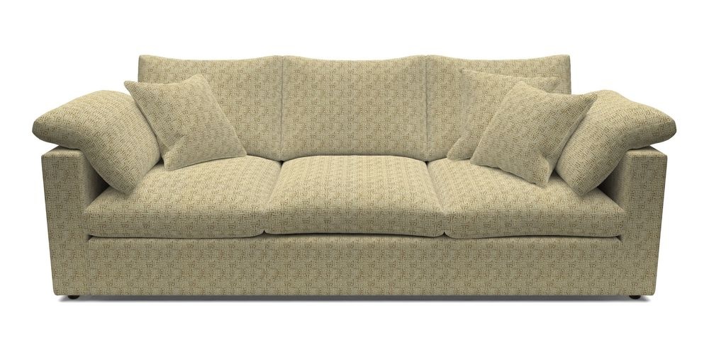 4 Seater Straight Arm Sofa
