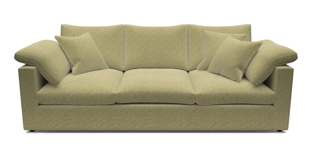 4 Seater Straight Arm Sofa
