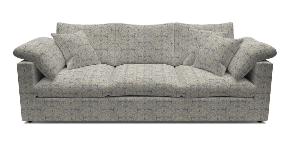 4 Seater Straight Arm Sofa