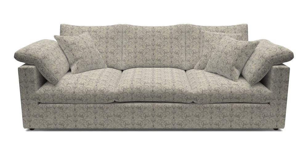 4 Seater Straight Arm Sofa