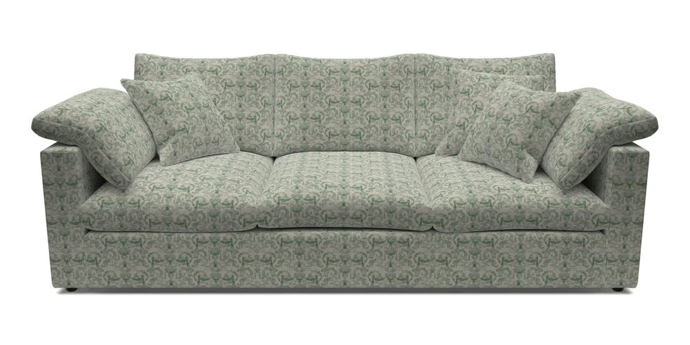 4 Seater Straight Arm Sofa