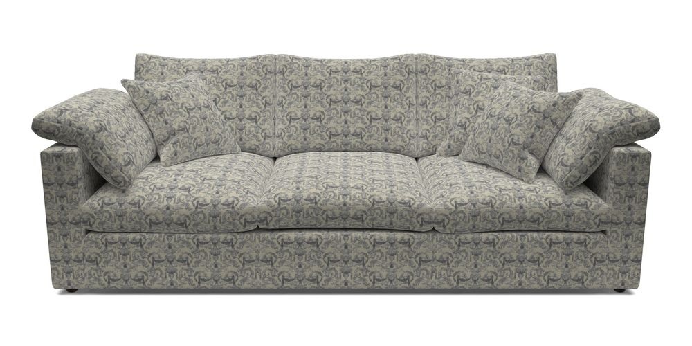 4 Seater Straight Arm Sofa