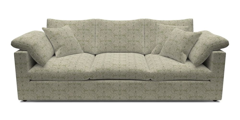 4 Seater Straight Arm Sofa