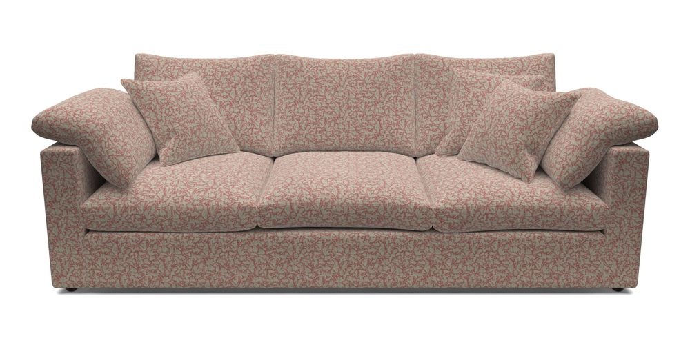 4 Seater Straight Arm Sofa