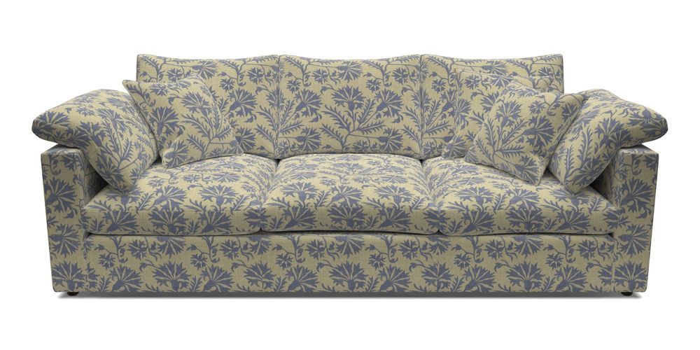 4 Seater Straight Arm Sofa