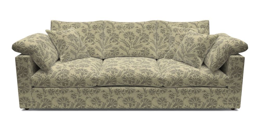 4 Seater Straight Arm Sofa