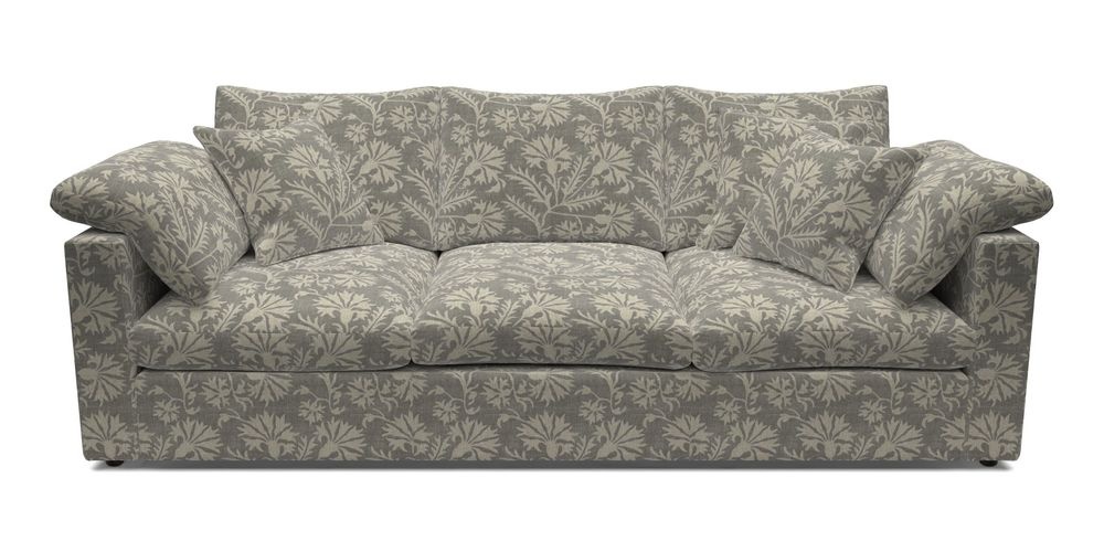 4 Seater Straight Arm Sofa