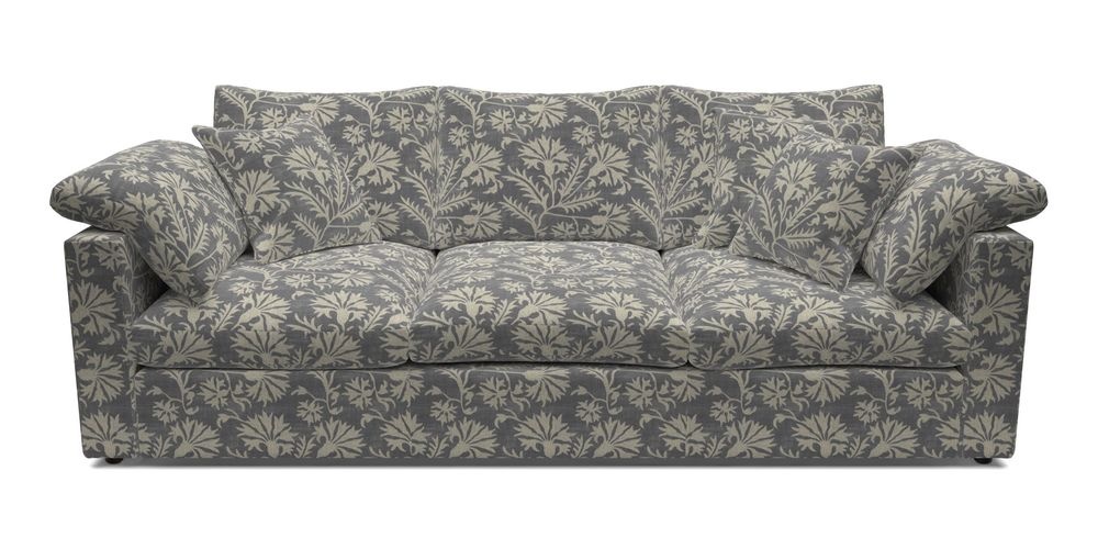 4 Seater Straight Arm Sofa