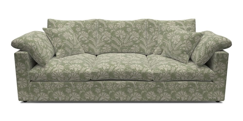 4 Seater Straight Arm Sofa
