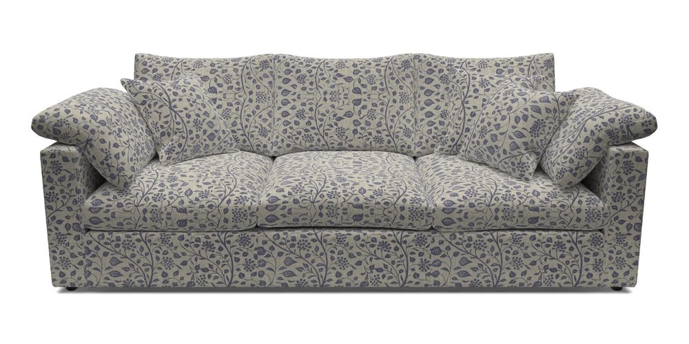 4 Seater Straight Arm Sofa