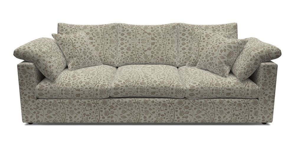 4 Seater Straight Arm Sofa