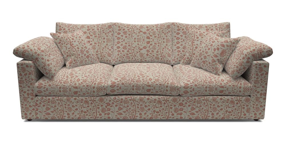4 Seater Straight Arm Sofa