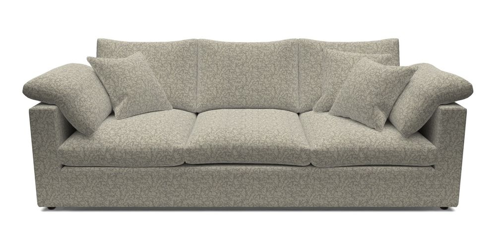 4 Seater Straight Arm Sofa