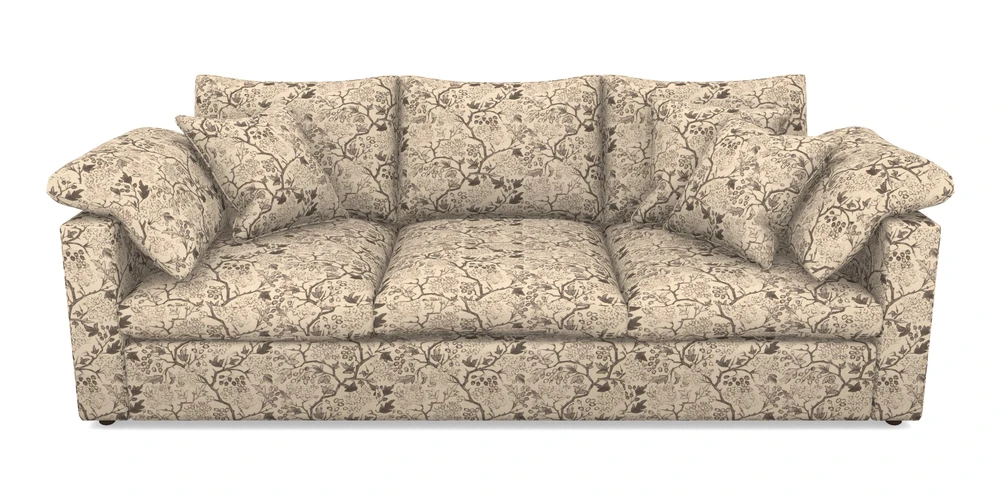 4 Seater Straight Arm Sofa