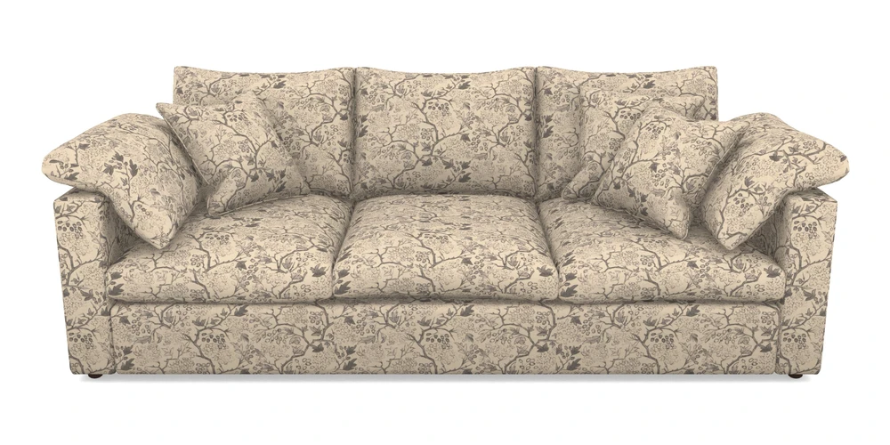 4 Seater Straight Arm Sofa