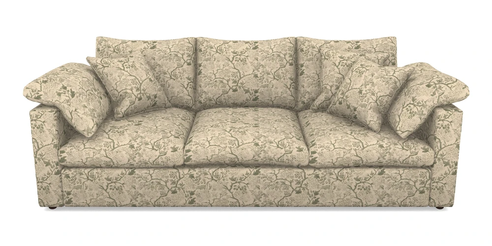 4 Seater Straight Arm Sofa