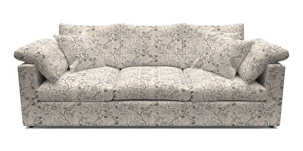 4 Seater Straight Arm Sofa