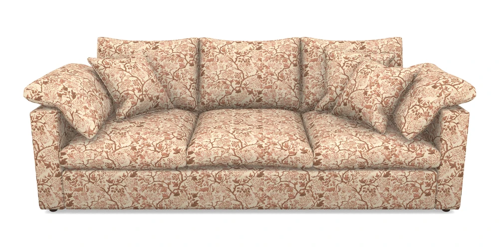 4 Seater Straight Arm Sofa