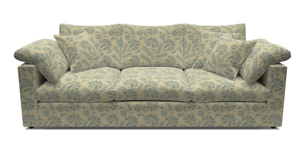 4 Seater Straight Arm Sofa