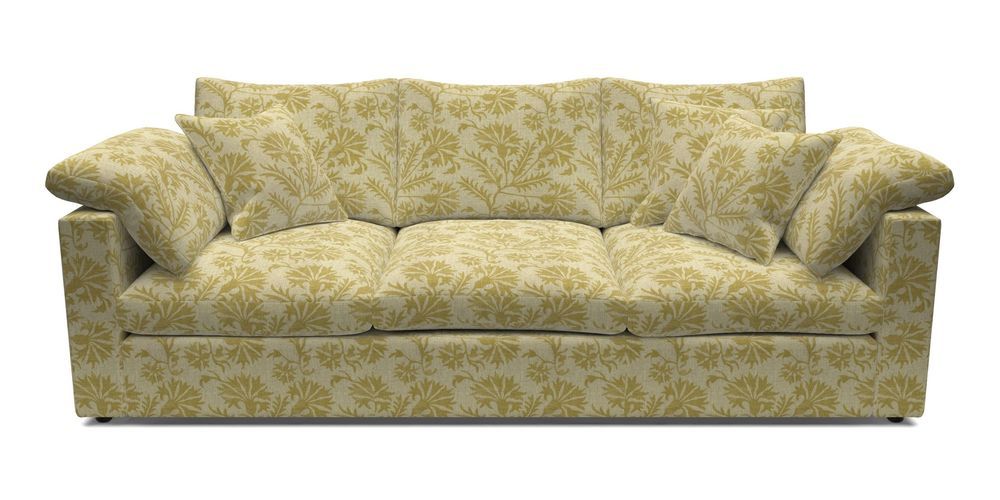 4 Seater Straight Arm Sofa