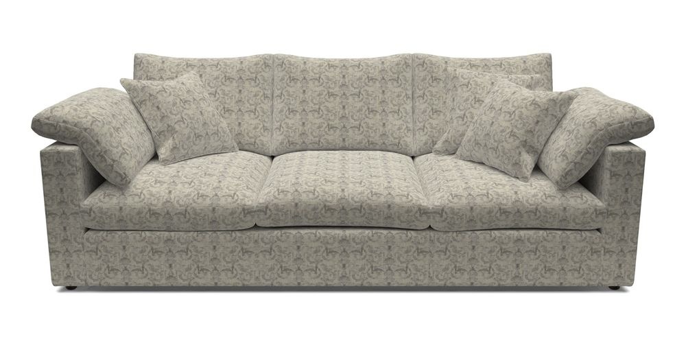 4 Seater Straight Arm Sofa