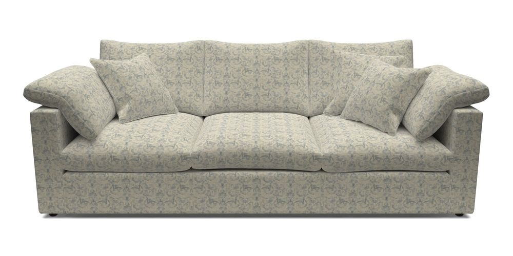 4 Seater Straight Arm Sofa