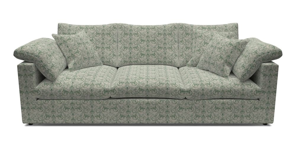 4 Seater Straight Arm Sofa