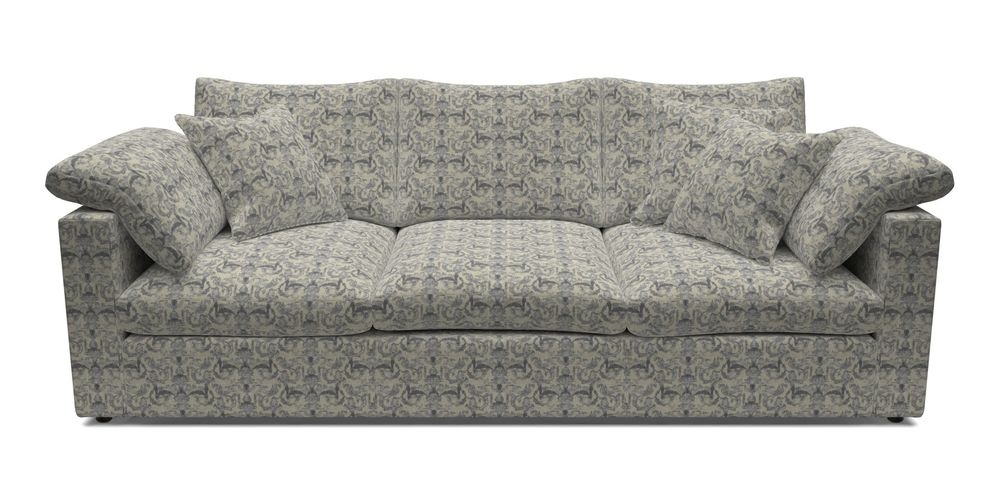 4 Seater Straight Arm Sofa
