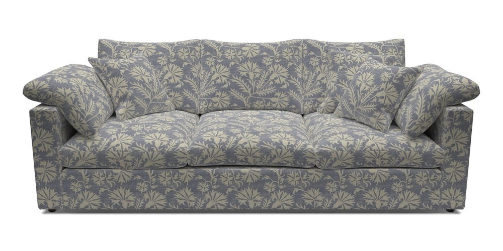 4 Seater Straight Arm Sofa