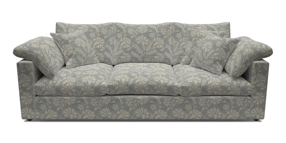 4 Seater Straight Arm Sofa
