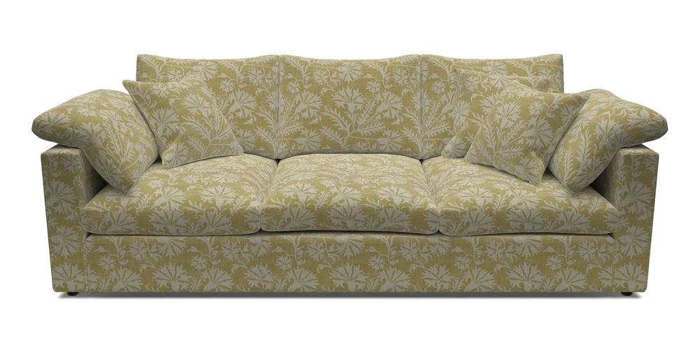 4 Seater Straight Arm Sofa
