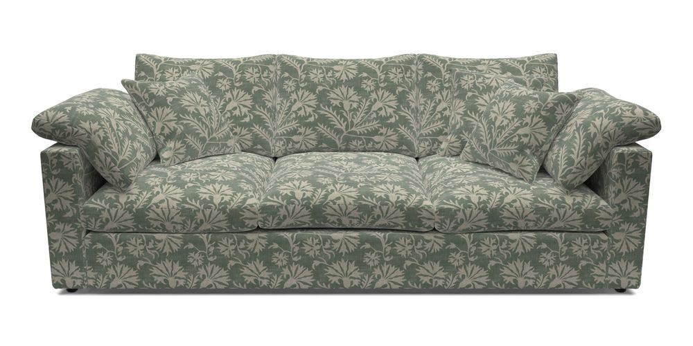 4 Seater Straight Arm Sofa