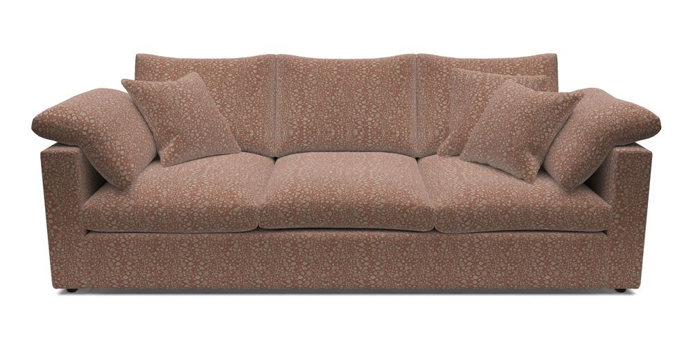4 Seater Straight Arm Sofa